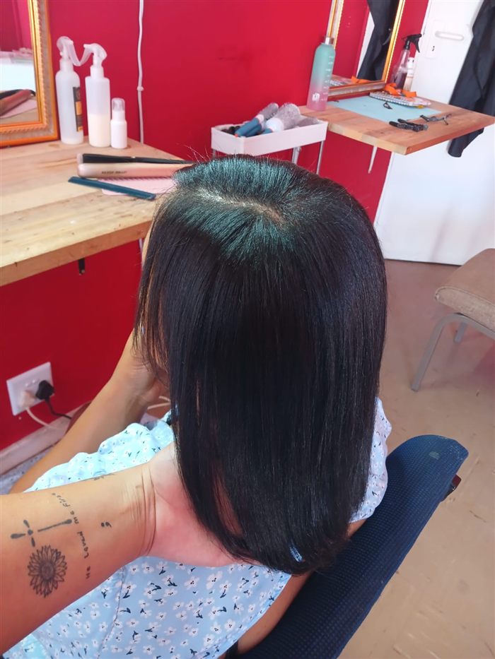 Botox treatment result at Hair By Mimmie